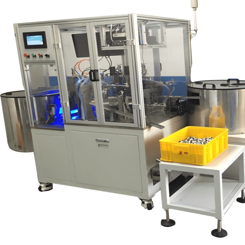 Valve core automatic assembly machine
