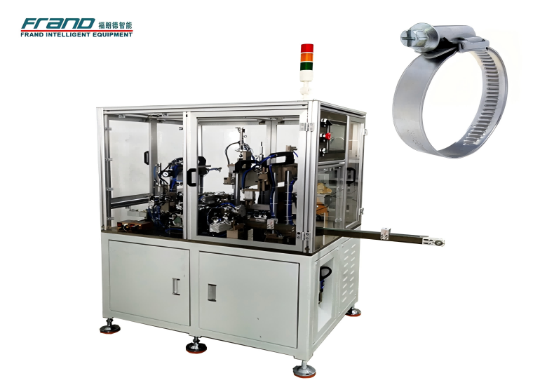 Macchina per fascette stringitubo in stile tedesco